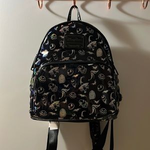 Holographic Nightmare Before Christmas Loungefly backpack